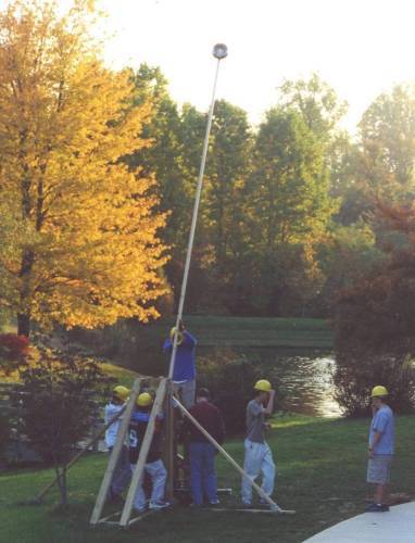 Testing a 24-foot boom